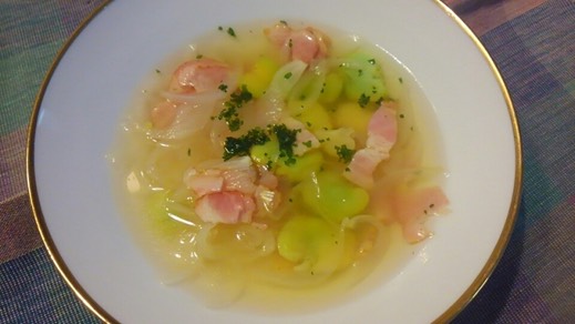 そら豆のスープ